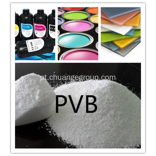 Material de filme PVB de polivinil Butyral em pó de resina PVB